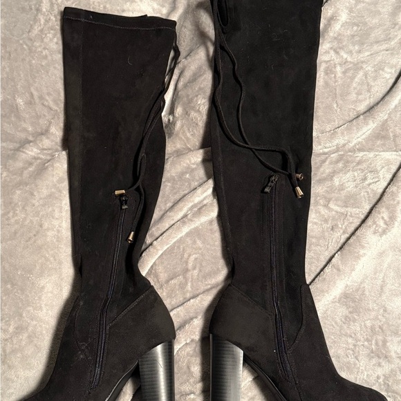 VEPOSE Black Over-the-Knee Boots size 6 U.S - Picture 4 of 7